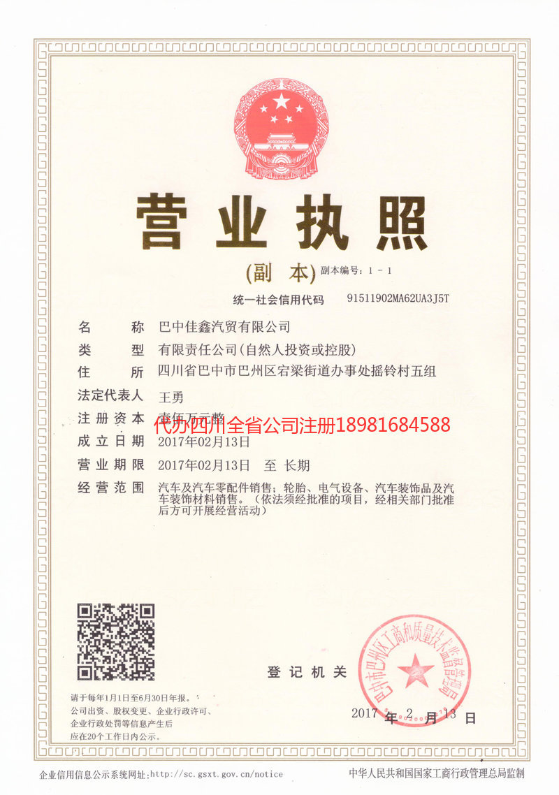 安庆安庆佳鑫汽贸有限公司